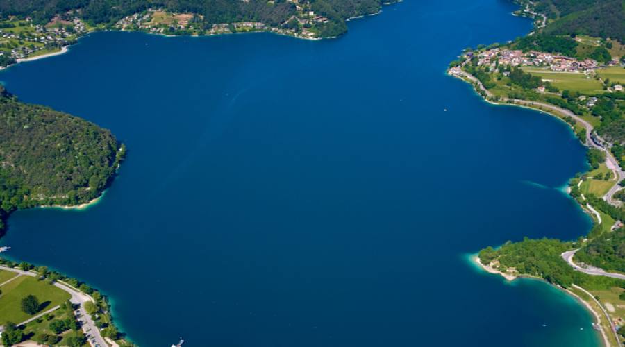 Lago di Ledro Veduta aerea