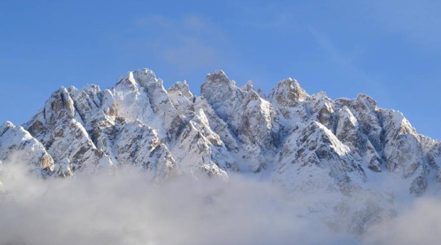 Dolomiti dall'albergo