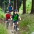 Famiglia in bici