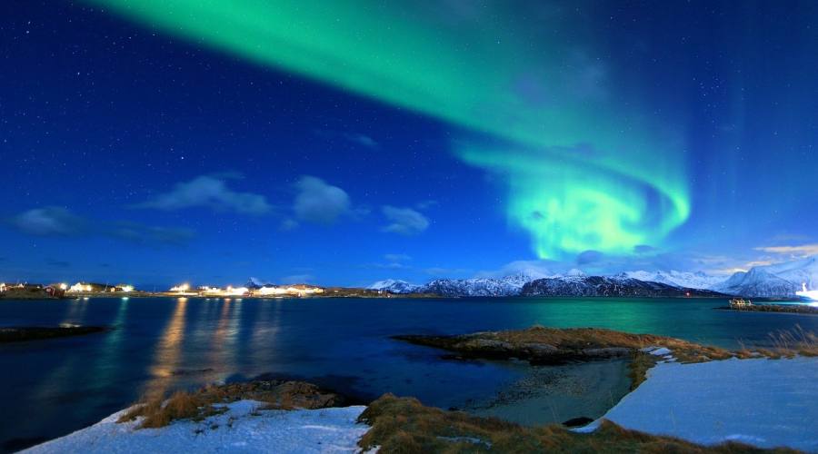 Aurora boreale a Tromso