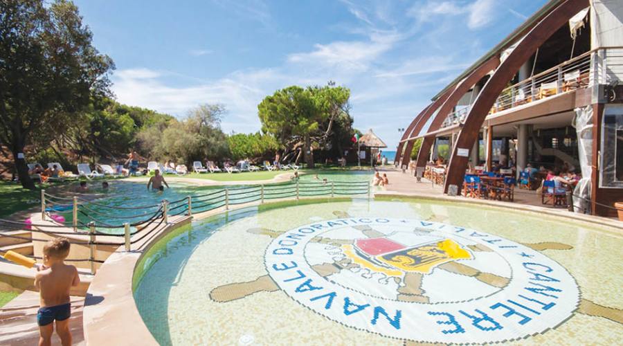 la piscina per bimbi