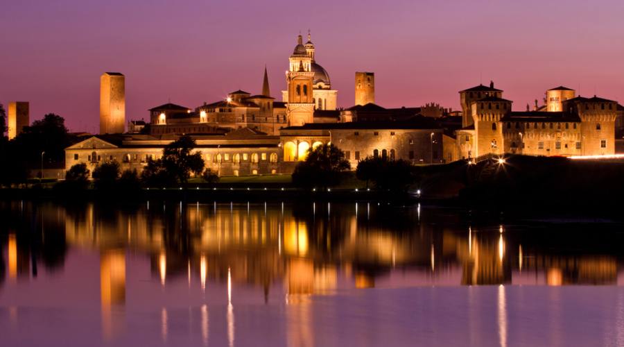 Mantova al tramonto