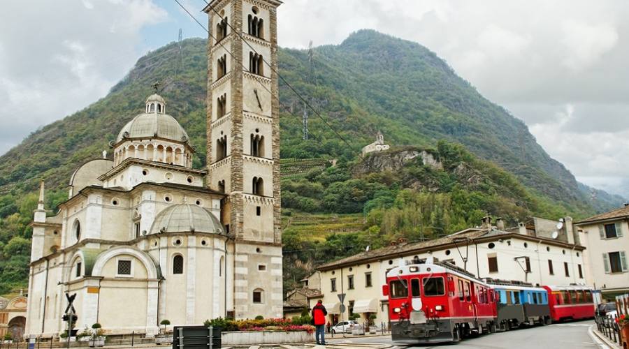 Tirano - Trenino Rosso del Bernina