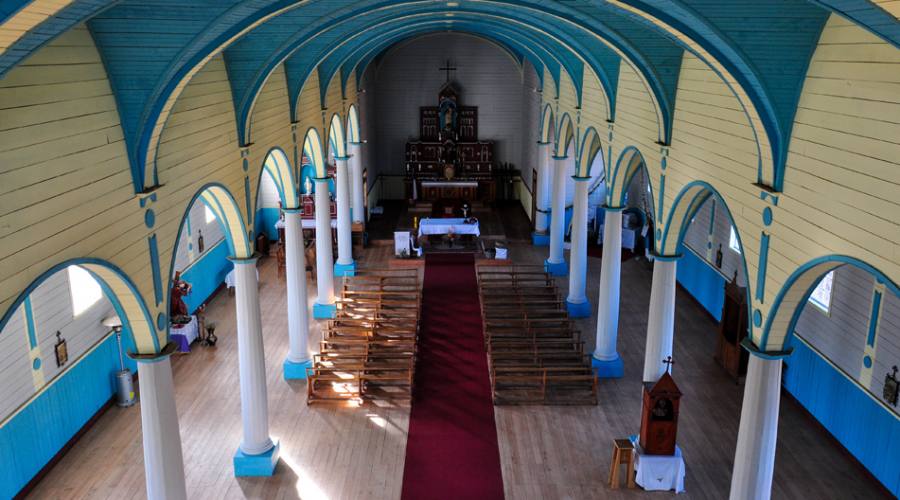 Chiloé - chiesa in legno - Patrimonio Umanità UNESCO