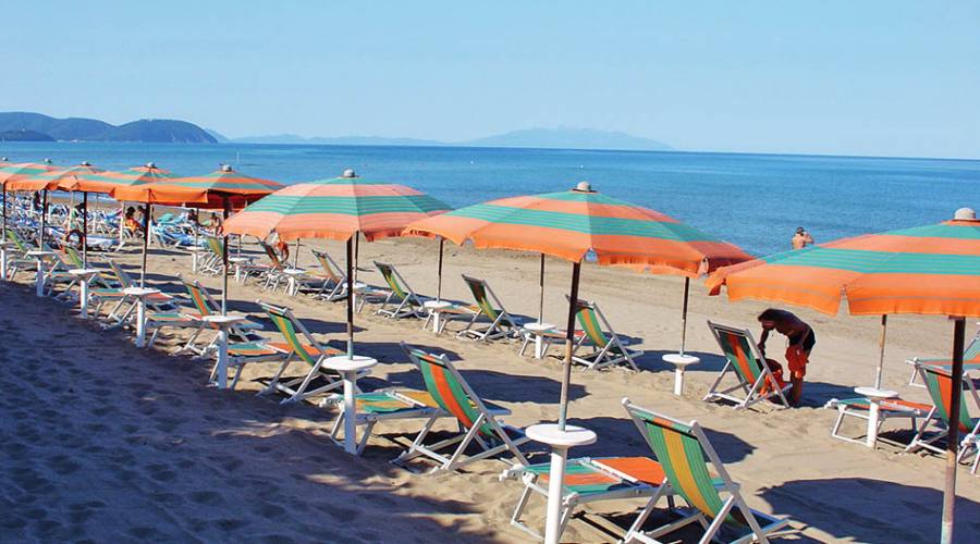 la spiaggia