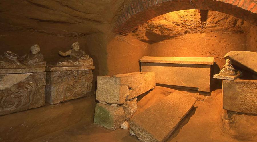 tombe etrusche a Chiusi