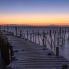 Algarve, villaggio di pescatori al tramonto