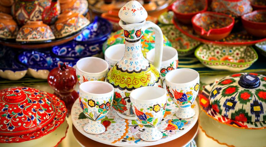 Uzbekistan Ceramiche artistiche