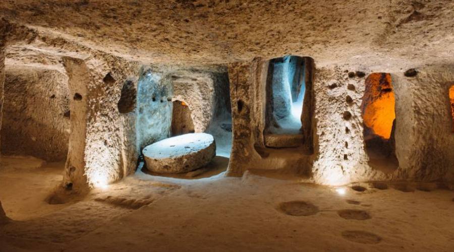 citt&agrave; sotterranea di Ozkonak 