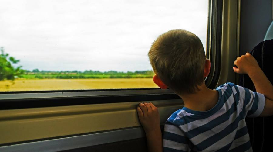 Viaggiare in treno con bambini