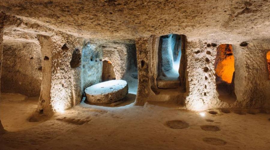 citt&agrave; sotterranea di Ozkonak 