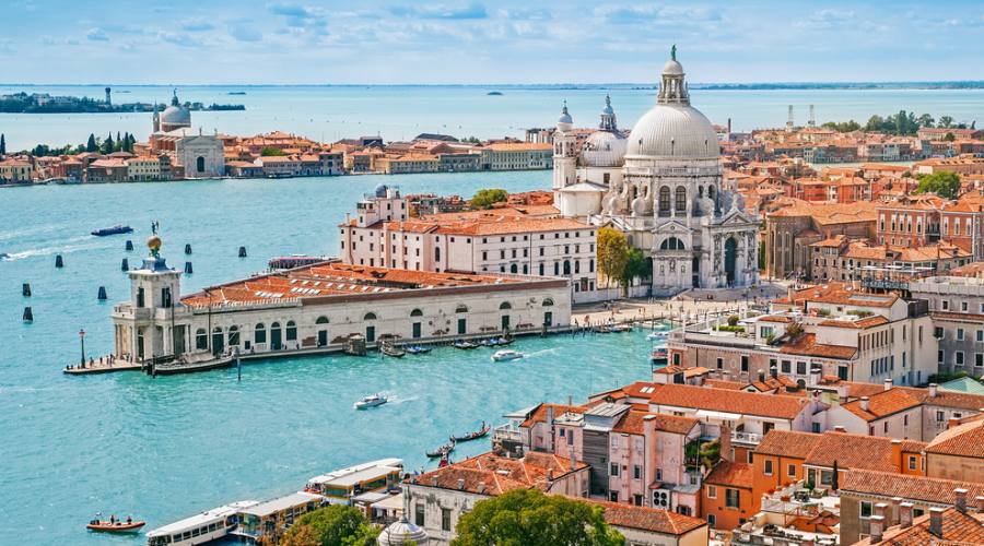 Vista panoramica di Venezia