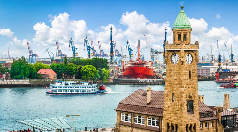 Il porto di Amburgo
