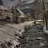 Paesaggio innevato della foresta nera