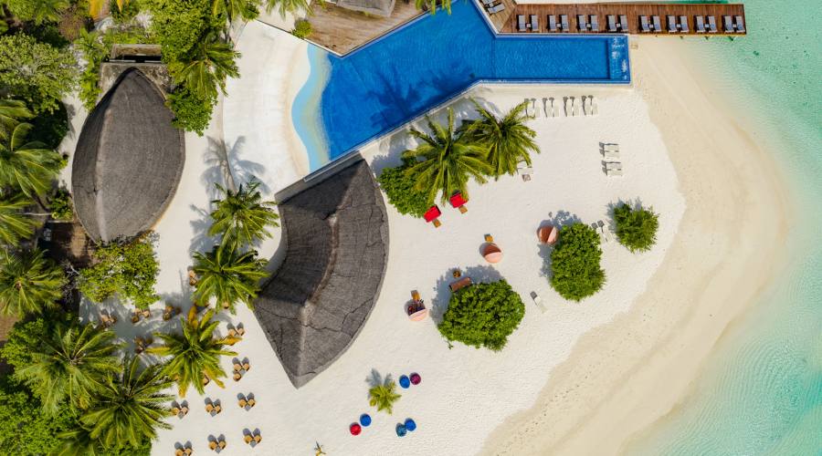 Kuramathi - Vista Aerea 