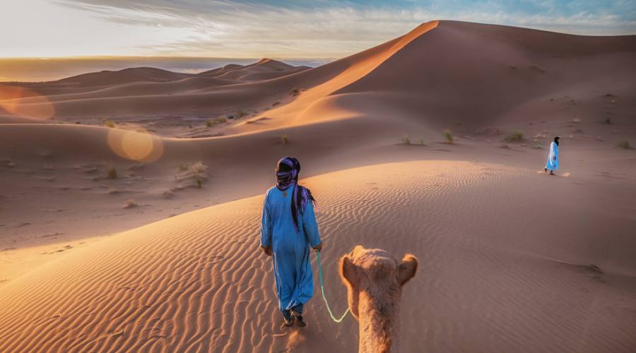 Tuareg nel Sahara