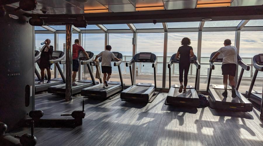 Area Fitness vista mare