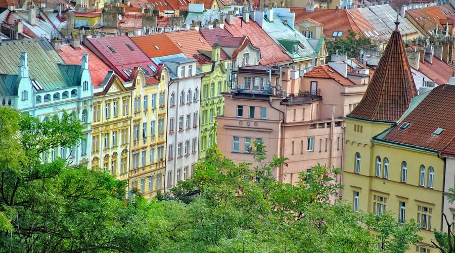 Praga, colori inaspettati