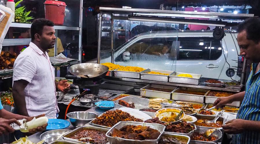 Street-food a Colombo