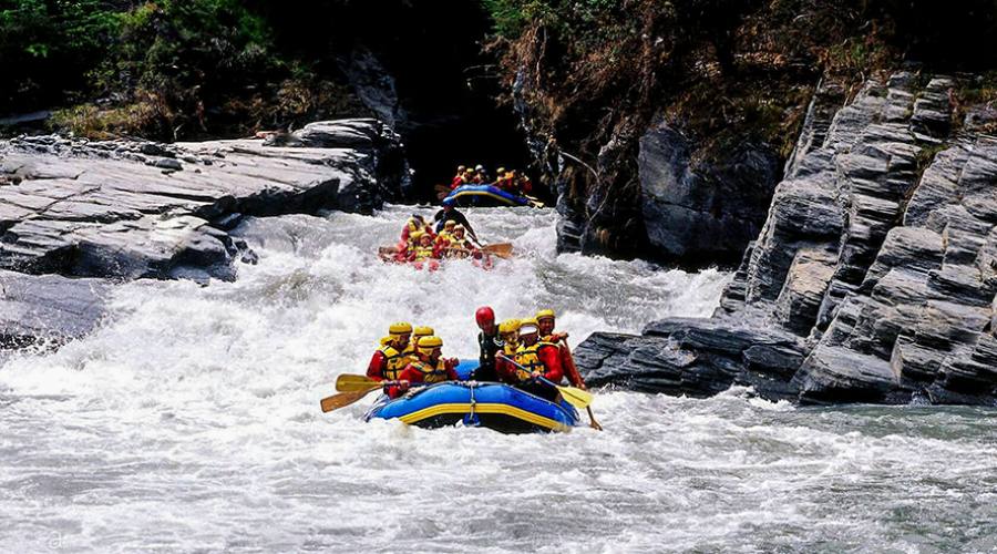 Rafting a Kitulgala