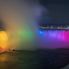 cascate del Niagara illuminate