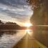 Alba sul fiume