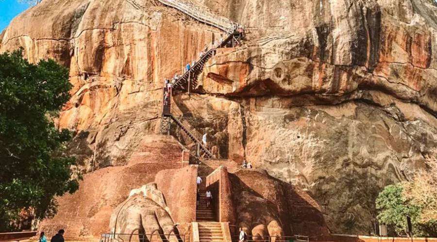 Le scale a Sigiriya