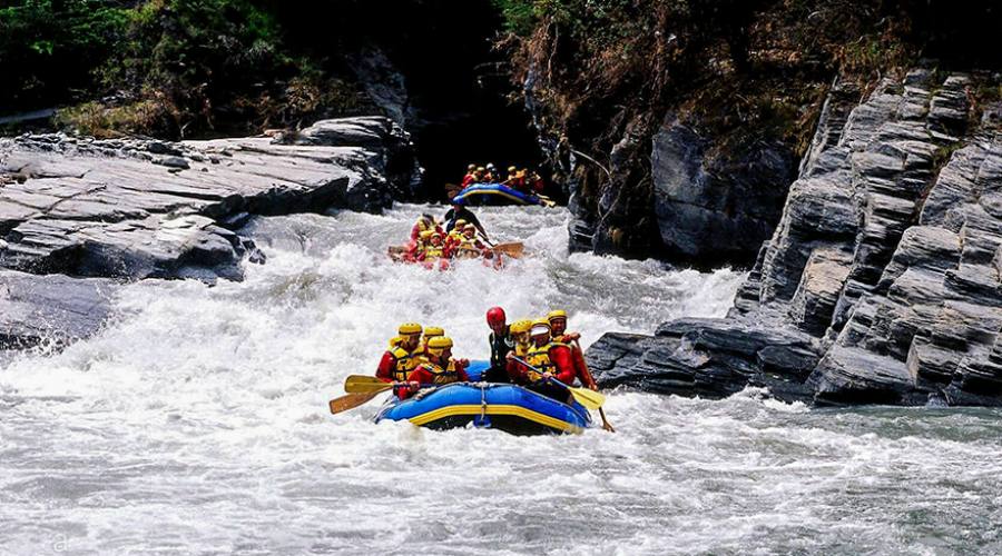 Rafting a Kitulgala
