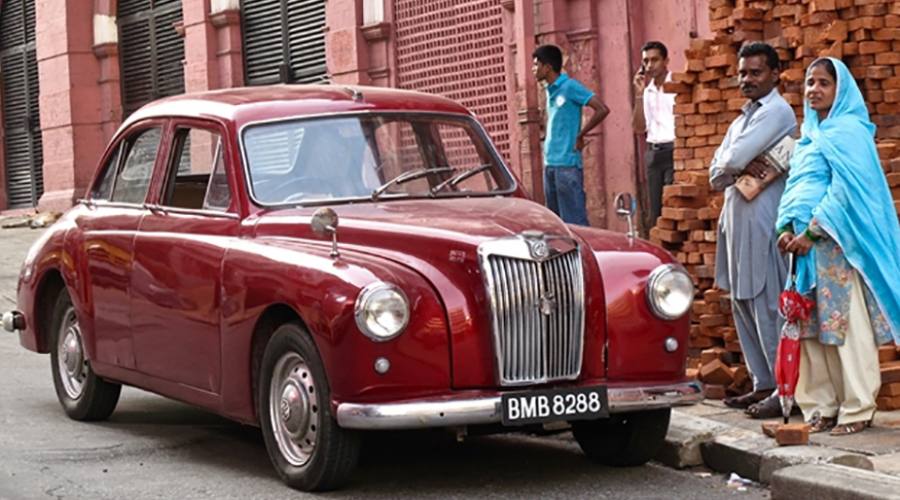 Auto d'epoca a Colombo