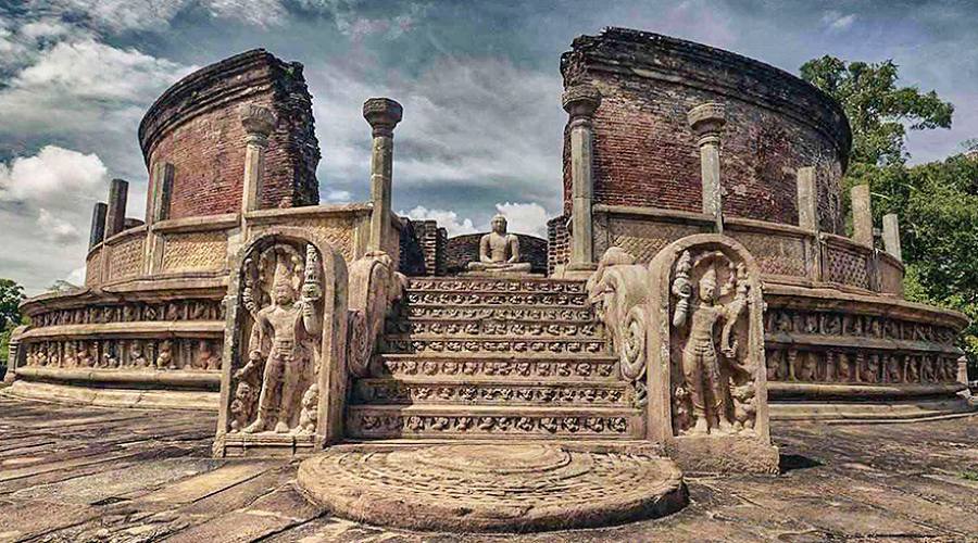 Antico tempio a Polonnaruwa