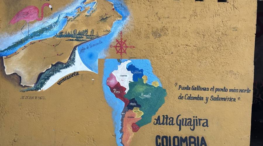 Mappa La Guajira