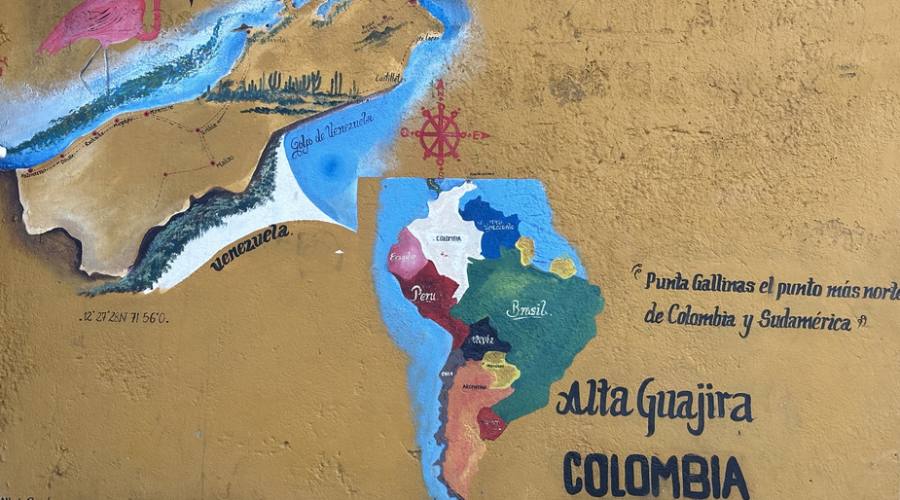 Mappa de La Guajira