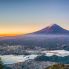 Monte Fuji sul lago Kawaguchi