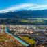 Innsbruck vista panoramica