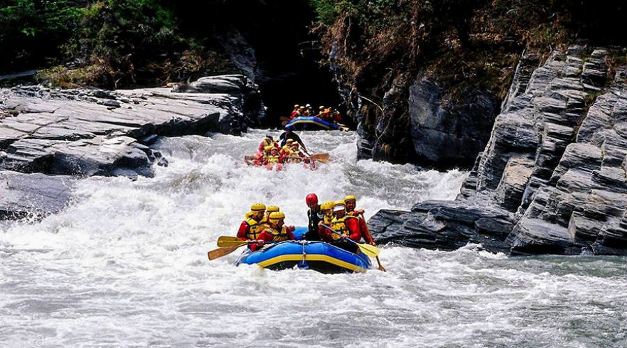 Rafting a Kitulgala