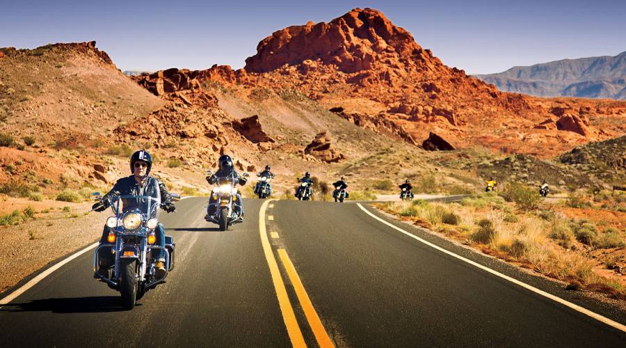 Route 66 in moto