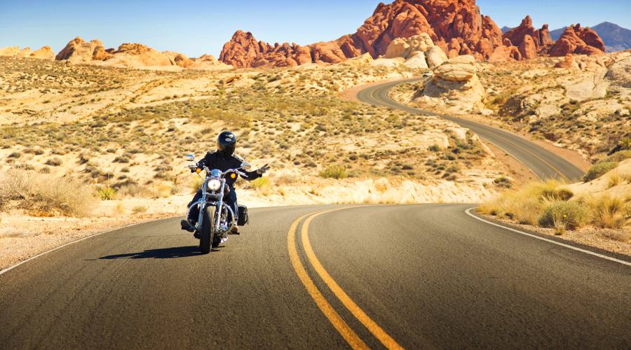 Route 66 in moto
