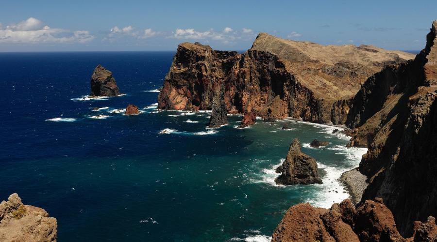 Madeira, costa nord est