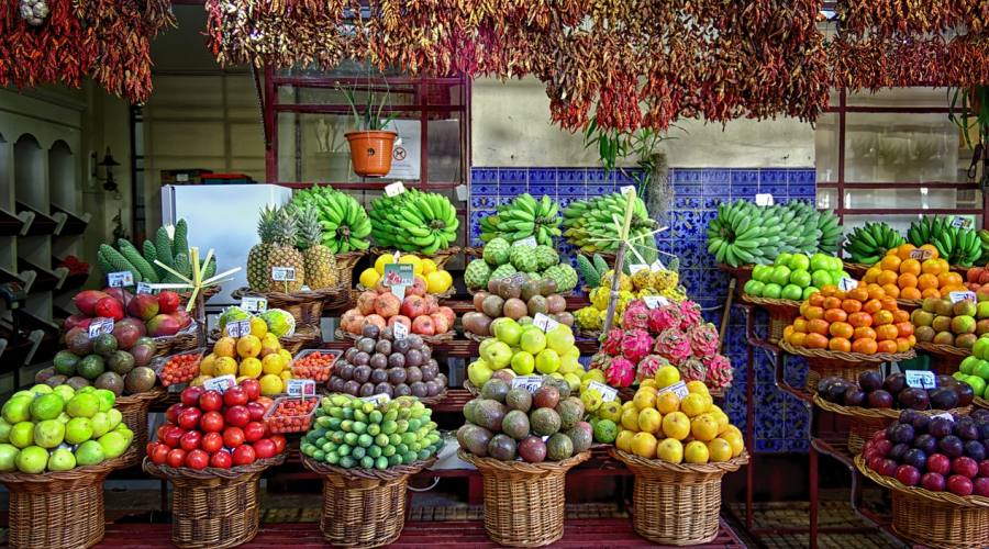 Madeira, Funchal il mercato dos lavradores