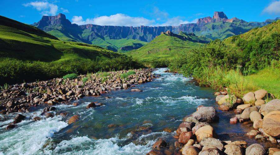 Sentieri sui Monti Drakensberg 