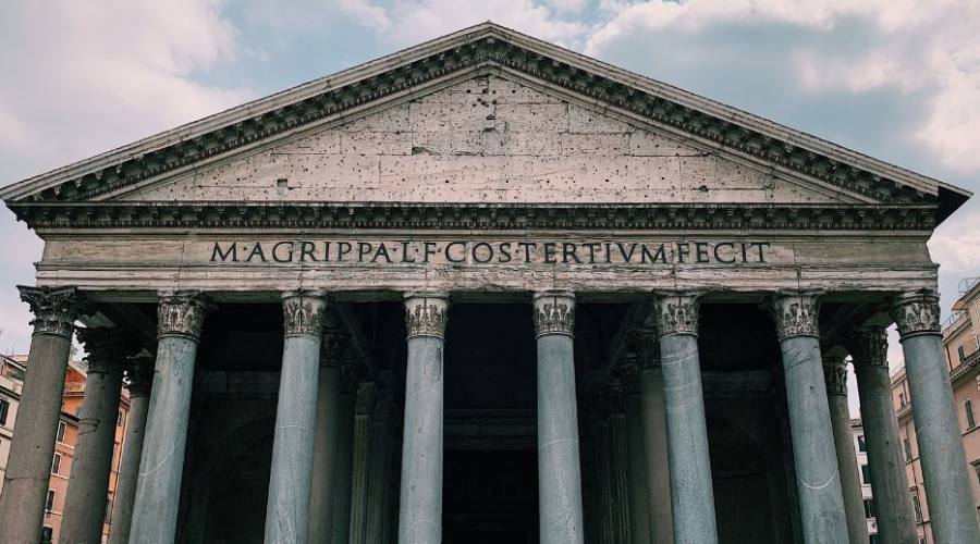 Facciata del Pantheon