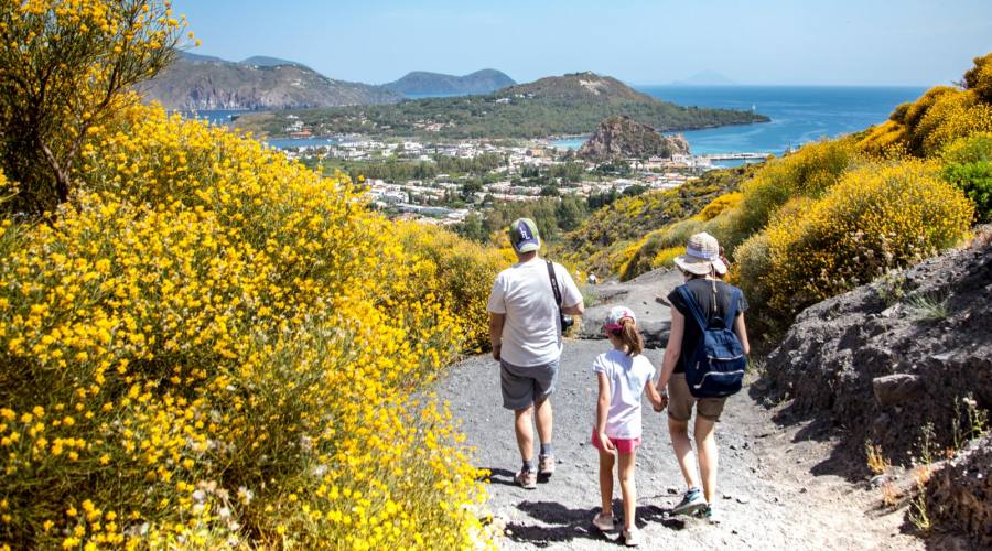 Vulcanello, Lipari e Salina