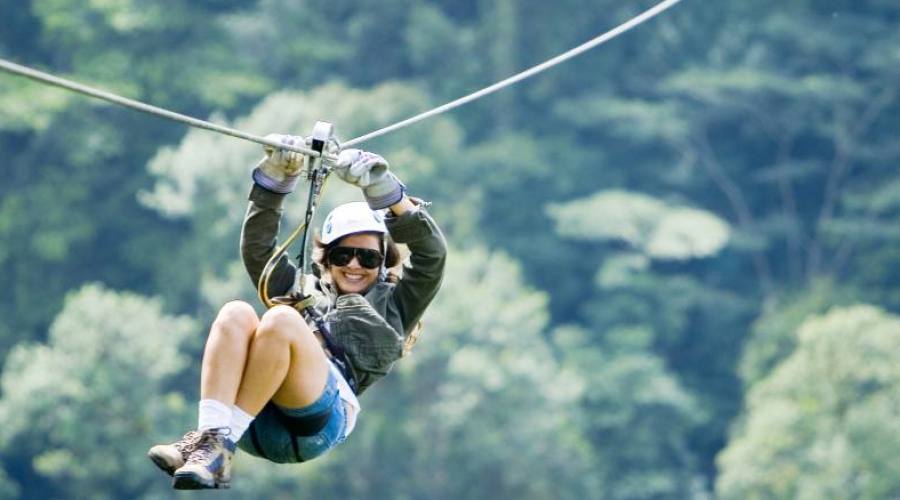Zipline, adrenalina pura!