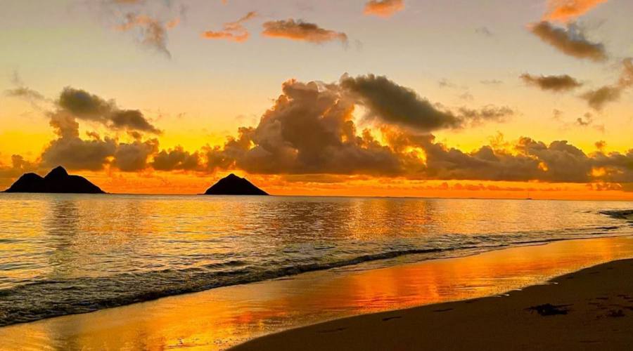 Tramonto a Lanikai