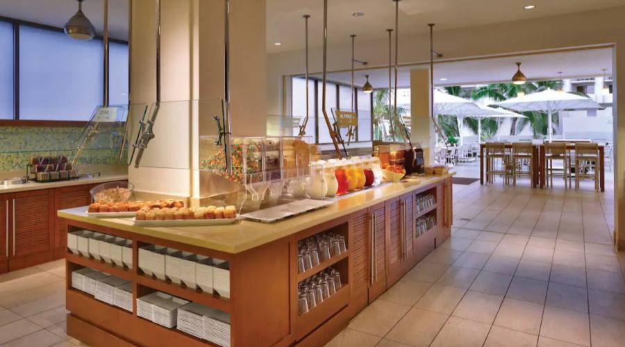 Hyatt Place Waikiki Beach_area colazione