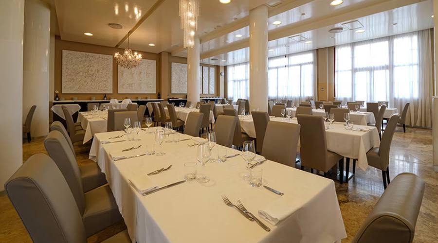 La sala ristorante