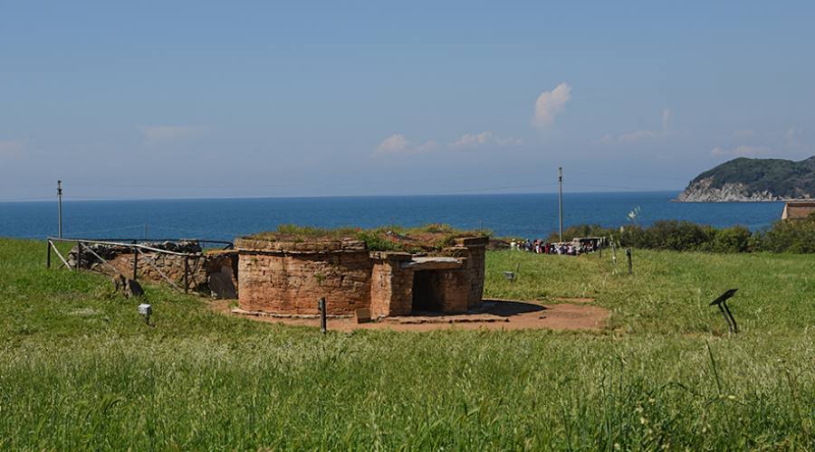 Dintorni: Baratti, tombe etrusche sul mare