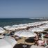 La spiaggia dell'hotel