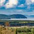 Il Golfo di Baratti e l'Isola d'Elba dalle colline sopra a San Vincenzo