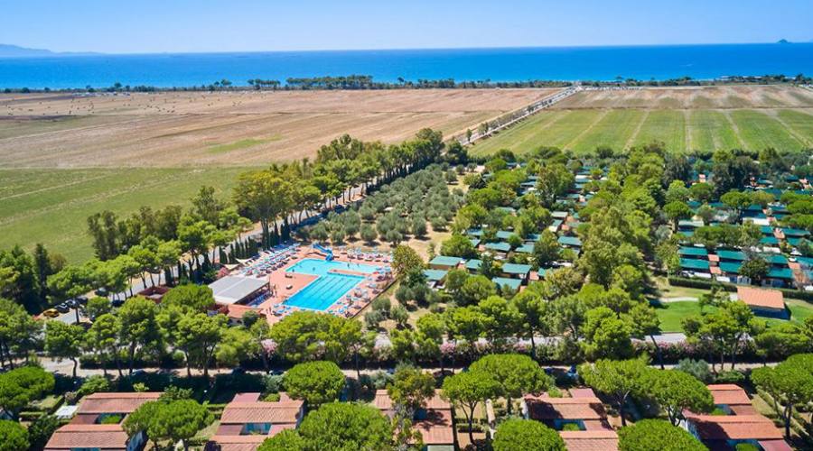 Veduta aerea del Villaggio